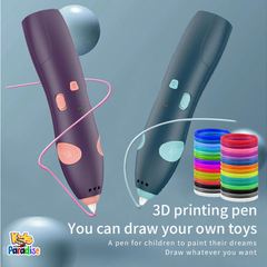Safe 3D Pen for Kids - Low-Temperature 3D Drawing Pen with No Hot Parts | Perfect STEM Toy for Boys & Girls Ages 3+