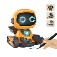 Mini Drawing Robot Toy for Kids - Educational STEM Vibrobot with Marker & Lights | Battery Operated Drawing Fun | Buy Online in Pakistan