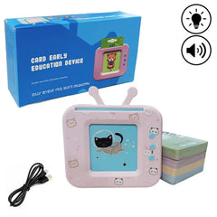 alking Flash Cards for Toddlers - Early Learning Educational Toy with 109 Cards & 218 Words | Audio Reader for Kids
