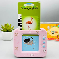 alking Flash Cards for Toddlers - Early Learning Educational Toy with 109 Cards & 218 Words | Audio Reader for Kids
