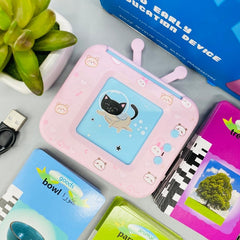 alking Flash Cards for Toddlers - Early Learning Educational Toy with 109 Cards & 218 Words | Audio Reader for Kids