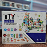 DIY Ball Track Building Blocks Set - Educational Marble Run Toy for Kids | STEM Building Kit with 126 Pieces | Buy Online in Pakistan