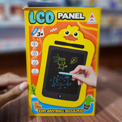 Kids Duck LCD Writing Tablet - 8.5 Inch Erasable & Reusable Drawing Board | Educational Doodle Pad for Toddlers & Children