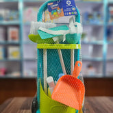 Kids Pretend Cleaning Play Set with Cart, Mop, Brush, Dustpan & Bottles | Fun Educational Cleaning Trolley for Ages 3+ | Colorful & Realistic Housekeeping Toy Kit for Toddlers