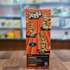 Jenga Classic Game by Hasbro – Genuine Hardwood Stacking Tower Game for Kids, Teens & Adults | Original Tumbling Block Family Game (Ages 6+)