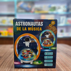 Suspended Astronaut Space Toy for Kids – Rotating UFO with Lights, Music & Levitating Astronaut | Interactive Educational Toy for Boys & Girls Ages 3+