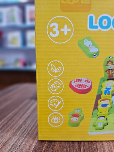 7-in-1 Wooden Logarithmic Board Educational Toy – Montessori Learning Puzzle for Kids with Numbers, Shapes, Colors, Magnetic Fishing & Match Games | Early Learning Toy for Ages 3+