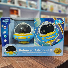 Gravity-Defying Balanced Astronaut Toy - STEM Gyroscope Robot with Lights & Music for Kids