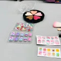 Kids Mermaid Makeup Kit in Glitter Case - All-in-One Pretend Play Beauty Set with Washable Makeup & Nail Art for Girls