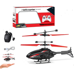 🛩️ Gesture Sensor Control Flying RC Helicopter with Hand Watch Remote - Rechargeable Drone Toy for Kids in Pakistan