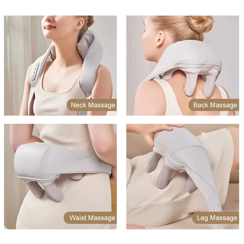 Wireless Portable Neck &amp; Shoulder Massager