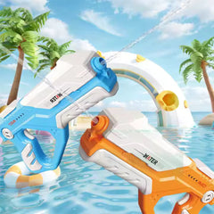 Automatic Water Gun for Kids & Adults - Long Range 26ft Soaker with 1-Second Fast Fill | Ultimate Summer Pool & Beach Toy