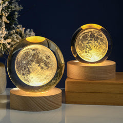 Crystal Ball Astrounat Led Lamp
