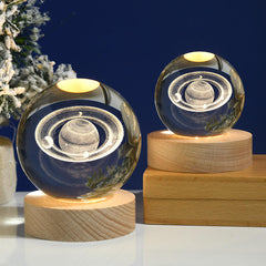 Crystal Ball Astrounat Led Lamp