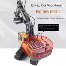 Remote Control Excavator Toy - Volvo Builder Model with 6CH Functions | Construction Vehicle for Kids
