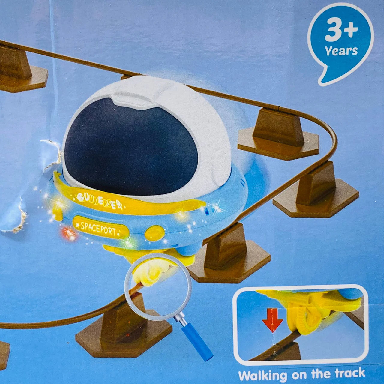 Gravity-Defying Balanced Astronaut Toy - STEM Gyroscope Robot with Lights & Music for Kids
