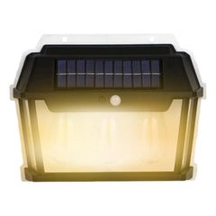 Solar-Powered Wall Lamp with Motion Sensor & 3 Lighting Modes - Perfect for Outdoor Lighting