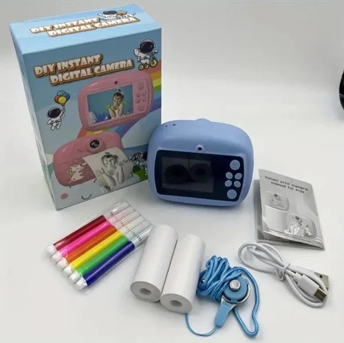 Creative Toy Instant Print Camera for Kids - Perfect Birthday Gift with Video &amp; DIY Photos SEO-Optimized