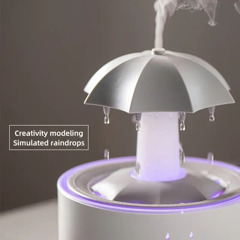 Umbrella-Designed Rotating Waterfall