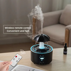 Umbrella-Designed Rotating Waterfall